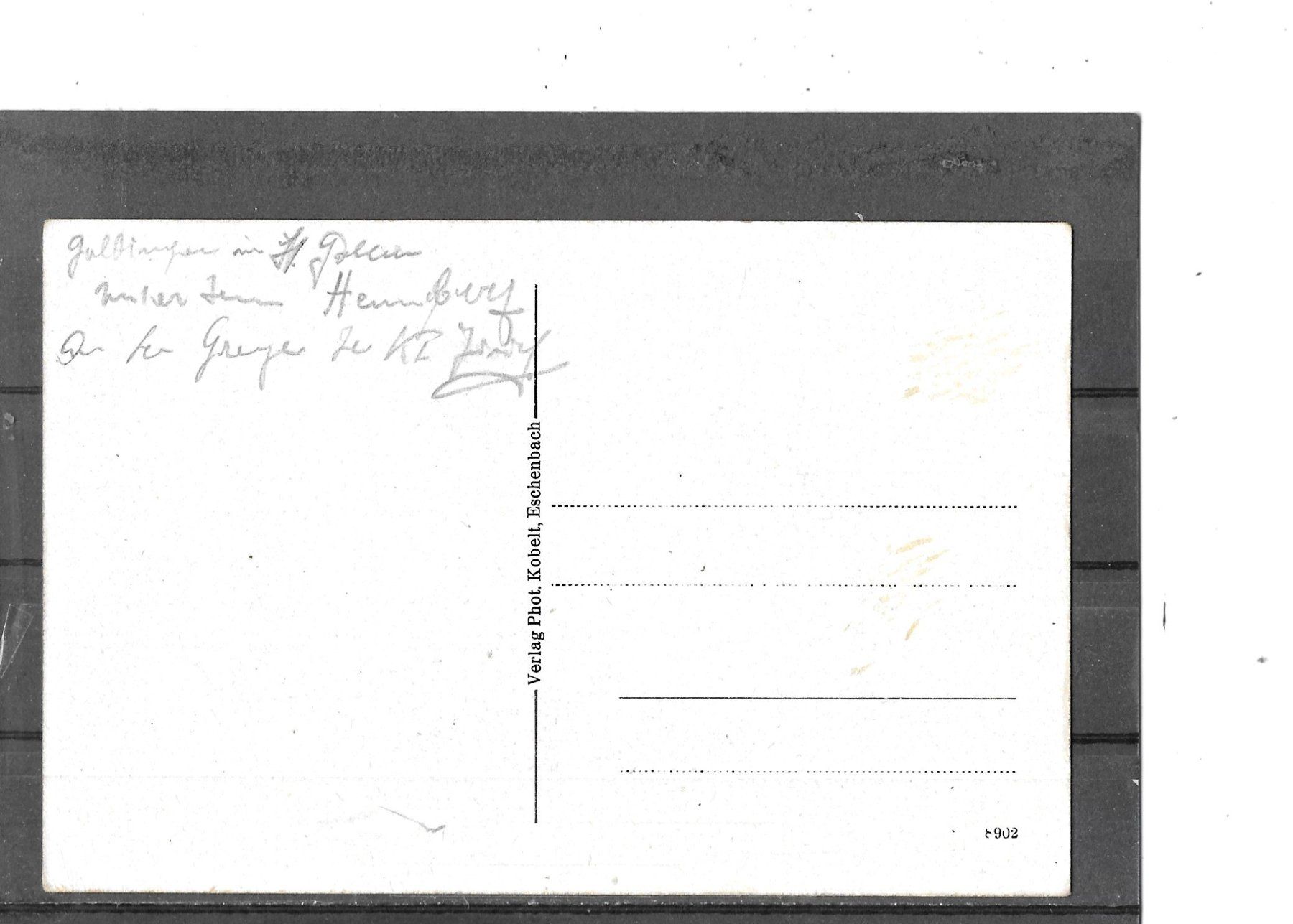 Cartoline postali: SG Goldingen – Usato da Schocherswil venduto da Wilare 1