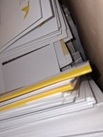Kiste ca 8KG Briefmaterial 