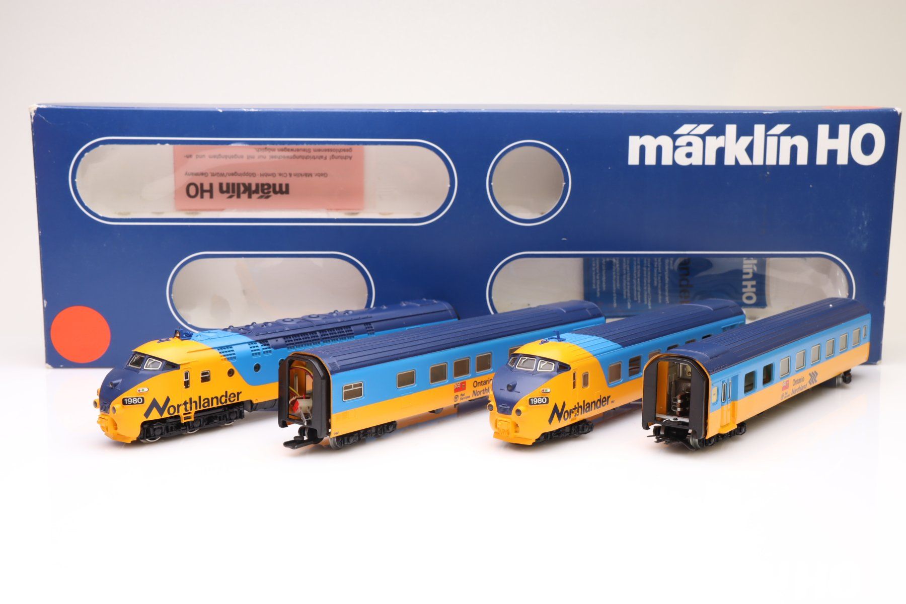 Märklin Modelleisenbahnen: Märklin 3150 Nothlander Triebwagenzug AC, H0 – Neu (gemäss Beschreibung) aus Ried (Muotathal) von Modellbahn.swiss
