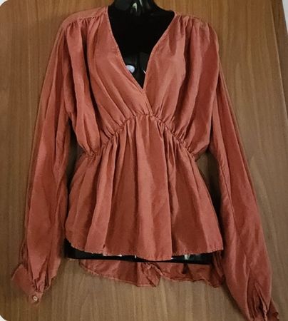 Top ample en soie Forte Forte Italia 🇮🇹 style bohème chic 