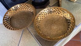 Messingschalen Gold Messing Teller Schal Topf