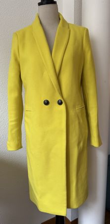 Manteau jaune Gisele by Promod, taille 38