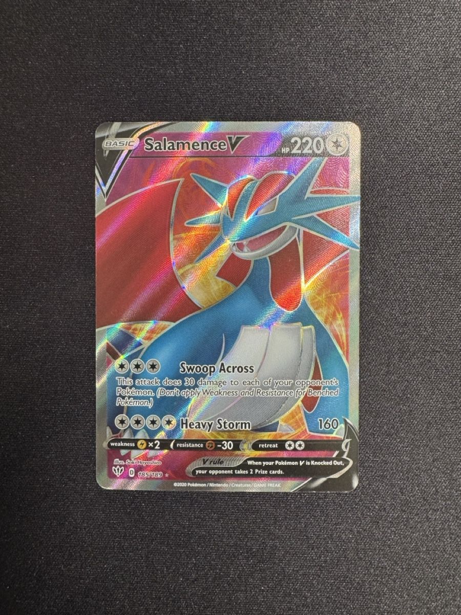 Pokémon Carte collezionabili: Salamence V EN - Good – Usato da Horgen venduto da ric_tz6s