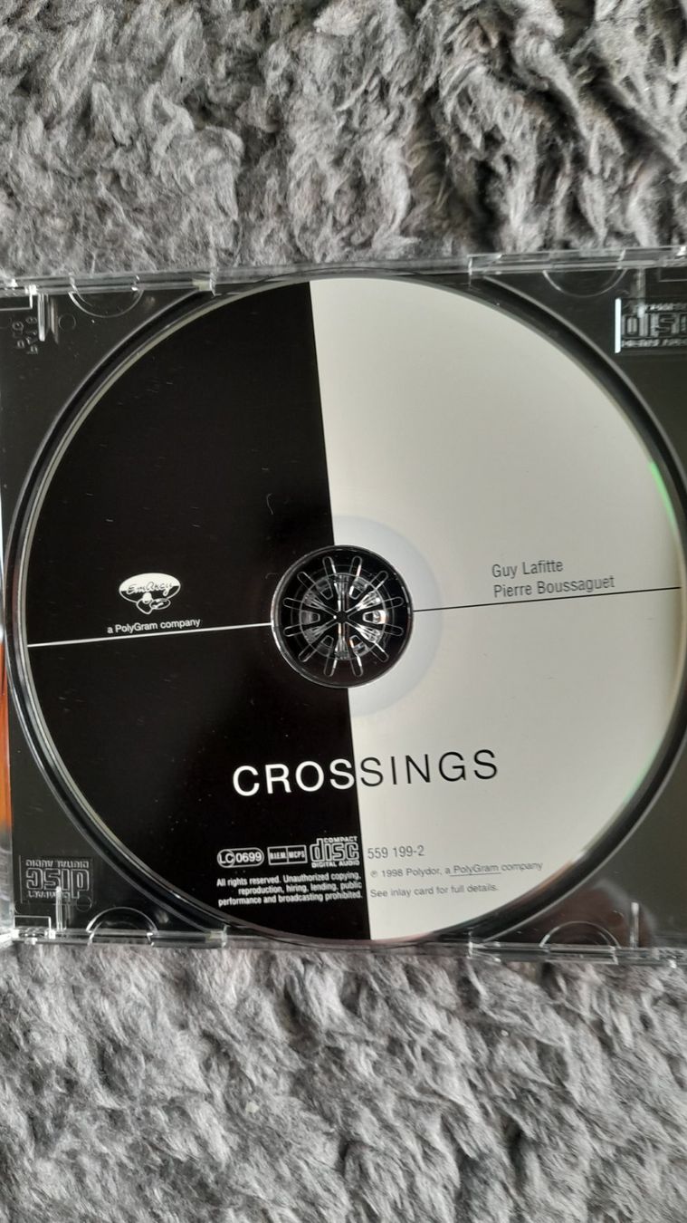 CDs: GUY LAFITTE  PIERRE BOUSSAGUET    CROSSINGS    CD – D'occasion à Wetzikon ZH par Ramones01 2