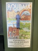 Vintage Plakat Poster Rubaix Paris