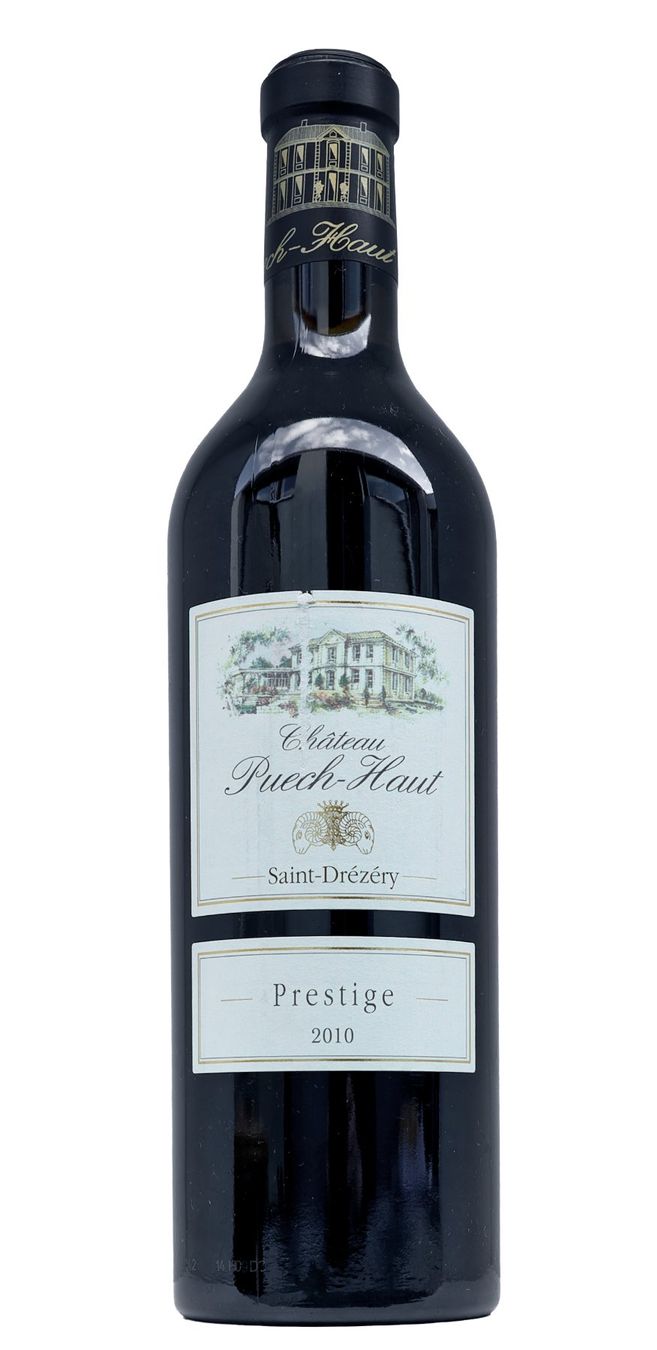 Wein: CHÂTEAU PUECH-HAUT - 2010 "Cuvée Prestige" – Gebraucht aus Onex von gonsla 1