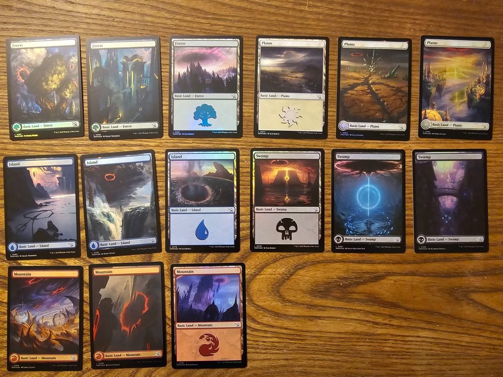 mtg Magic March of the Machine Land / Länder set English (Gebraucht) in ...
