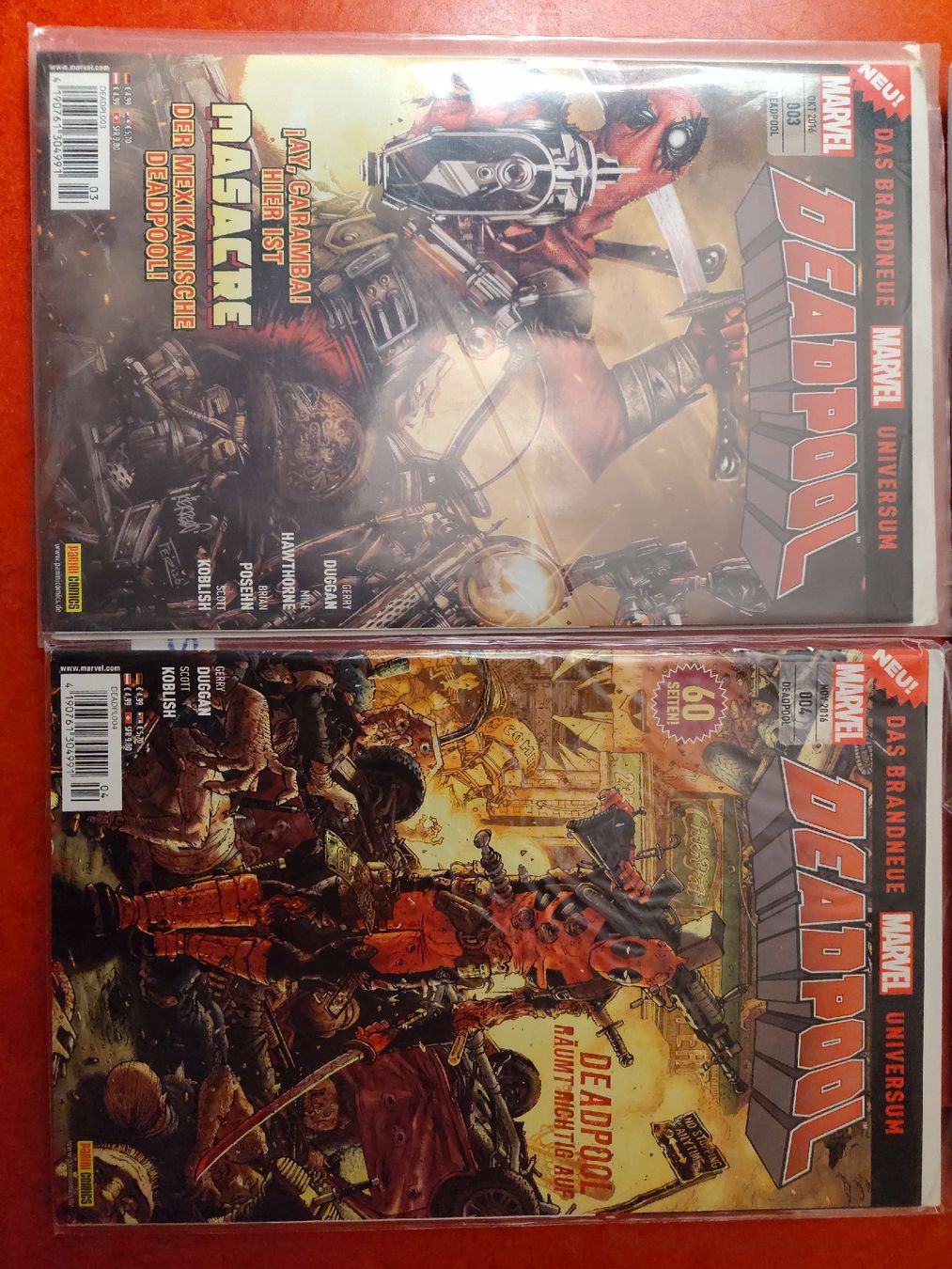 Fumetti: Deadpool Comic Sammlung Nr. 1-4, Marvel Universum 2016, Top – Nuovo (secondo la descrizione) da Ebikon venduto da Viele_Comics_zum_ 2