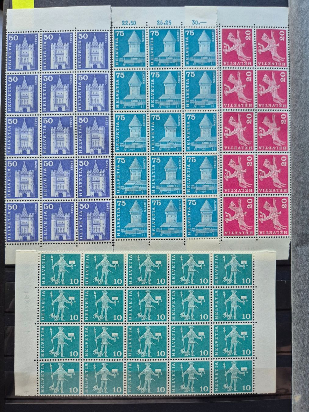 Tutti i francobolli: Frankaturware 100 CHF. GRATISLIEFERUNG ! – Nuovo (secondo la descrizione) da Horgen venduto da frankatur 2