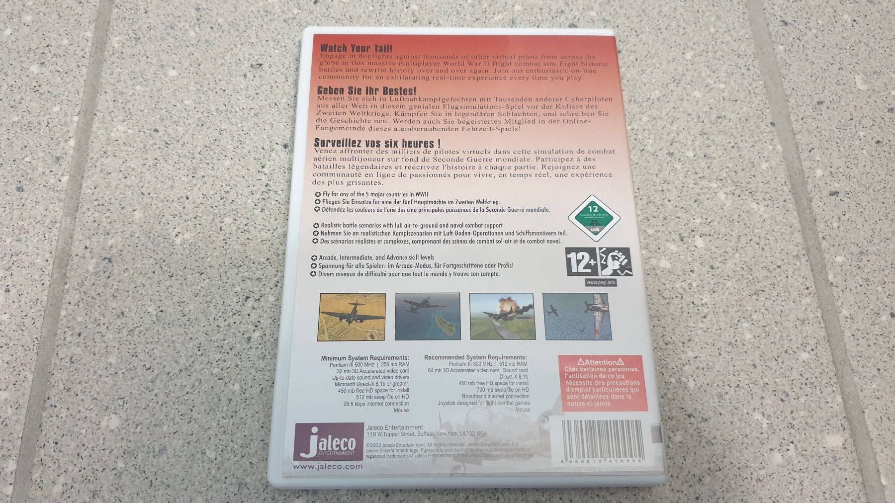 Spiele: Fighter Ace – Gebraucht aus Stäfa von Supertramp73 1