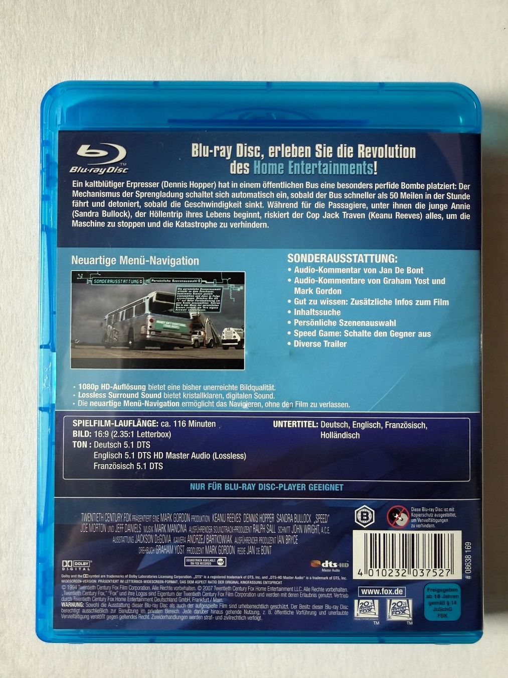 Tous les DVDs: Blu-Ray Speed – D'occasion à Gasel par Alter_Ego 1