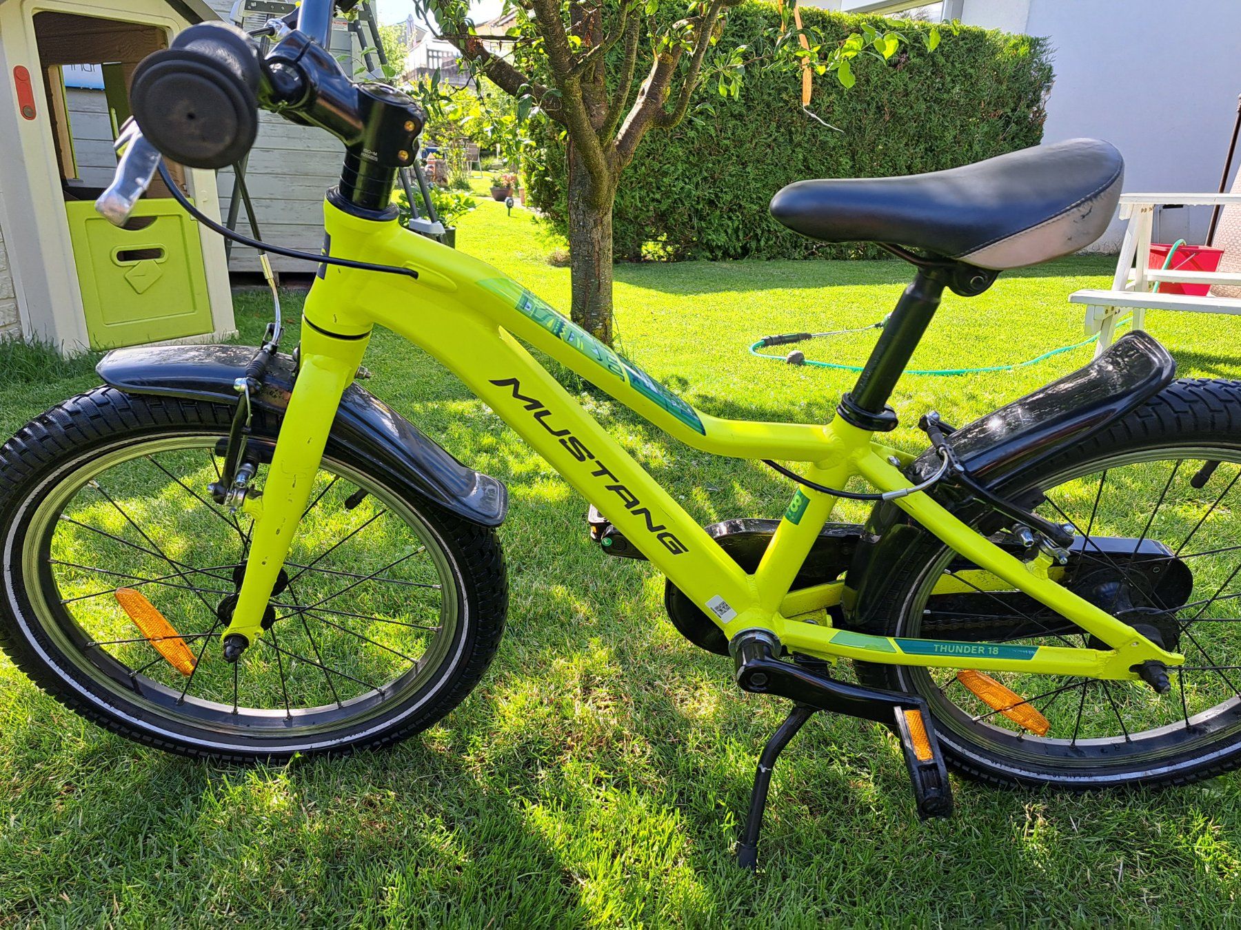 Biciclette: Kindervelo Mustang, 18 Zoll + – Usato da Ormalingen venduto da nic_x6my 1