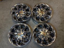 Chromfelgen 17x7 Zoll LK 5x115mm Buick Cadillac