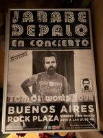 Affiche concert Jarabe  de Palo Buenos Aires 2014 rock plaza