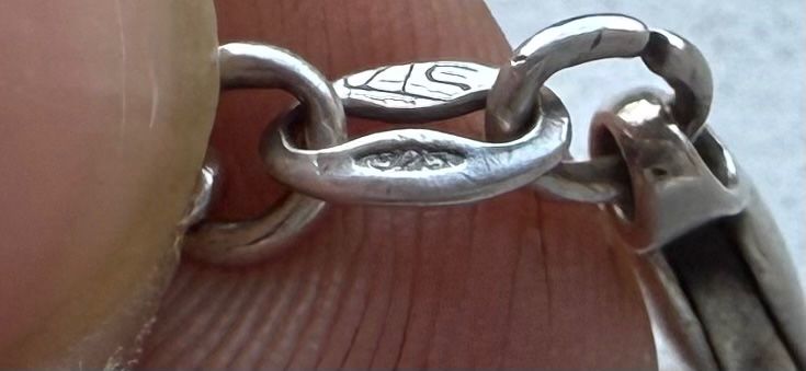 Armbänder & -reifen: Armkette silber – Gebraucht aus Cham von ReUse_and_ReCycle 3