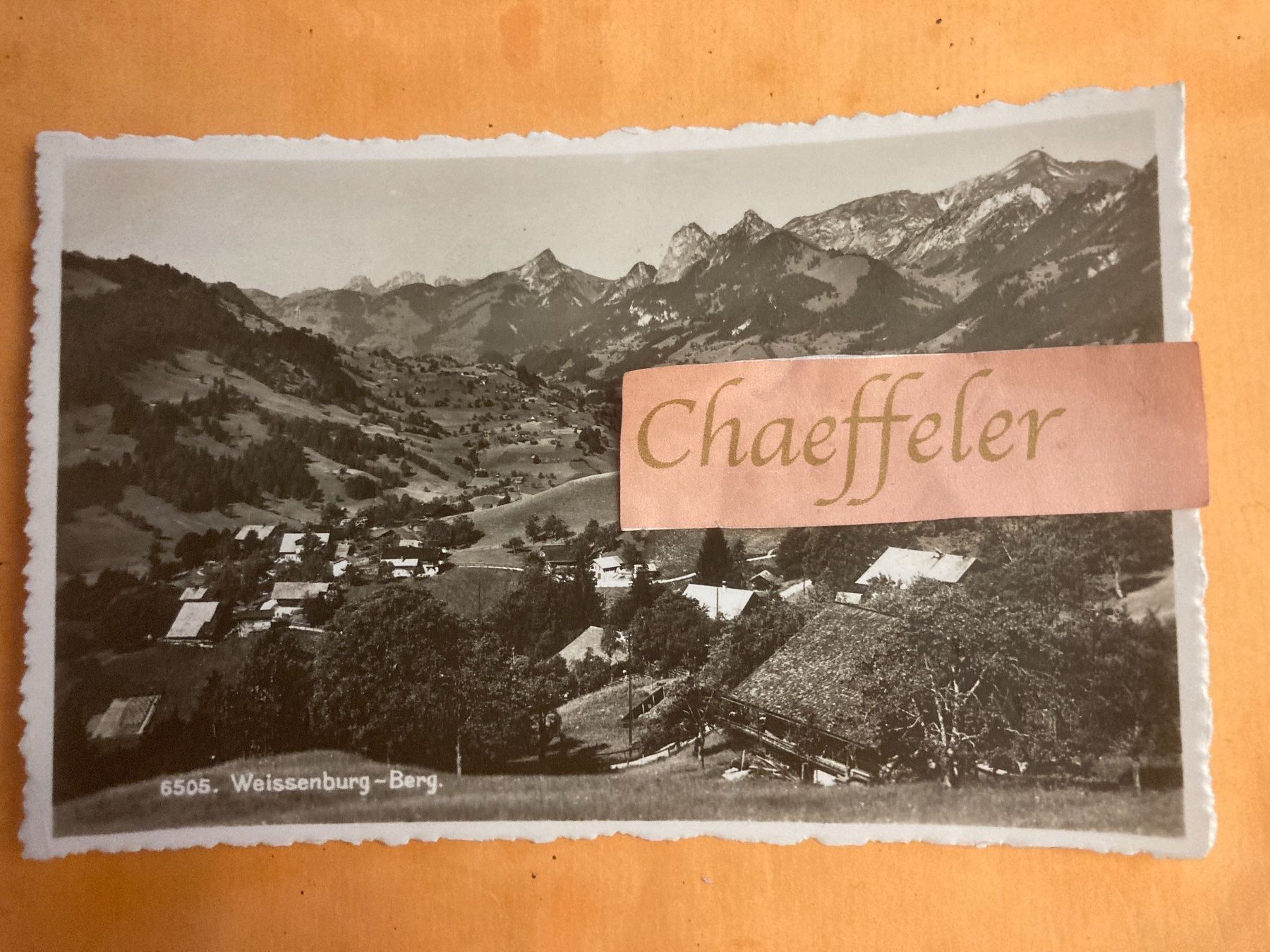 Cartes postales: 1942 Weissenburg-Berg – D'occasion à Zürich par Chaeffeler