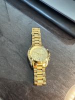 Michael Kors Uhr goldfarben Chronograph Damen guter Zustand