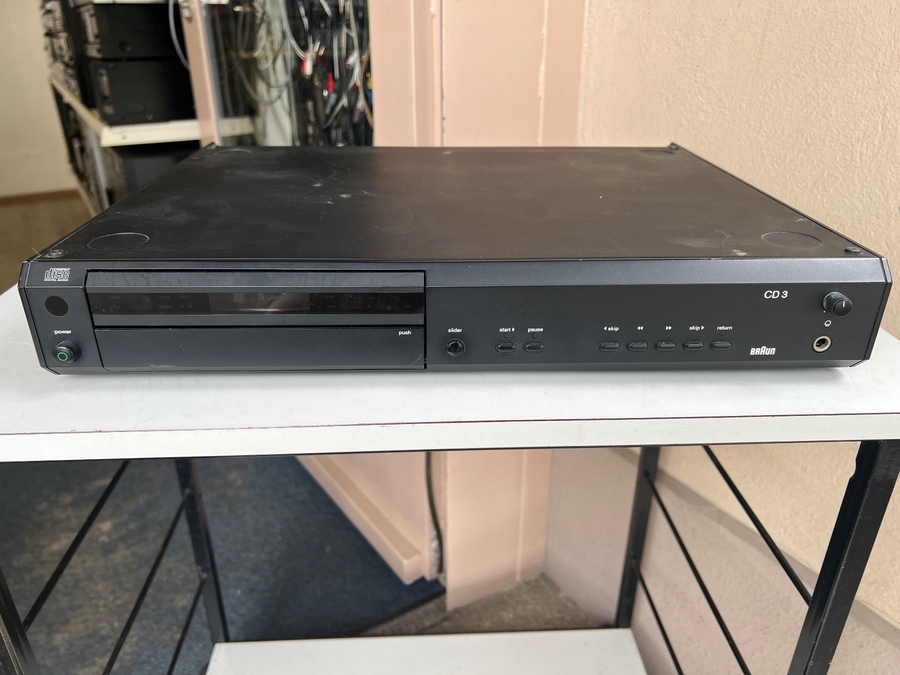 Braun Lettore multimediale & Streamer: Braun CD3 HiFi CD-Player, Vintage Gerät! – Usato da Gebenstorf venduto da Secondtronik 1