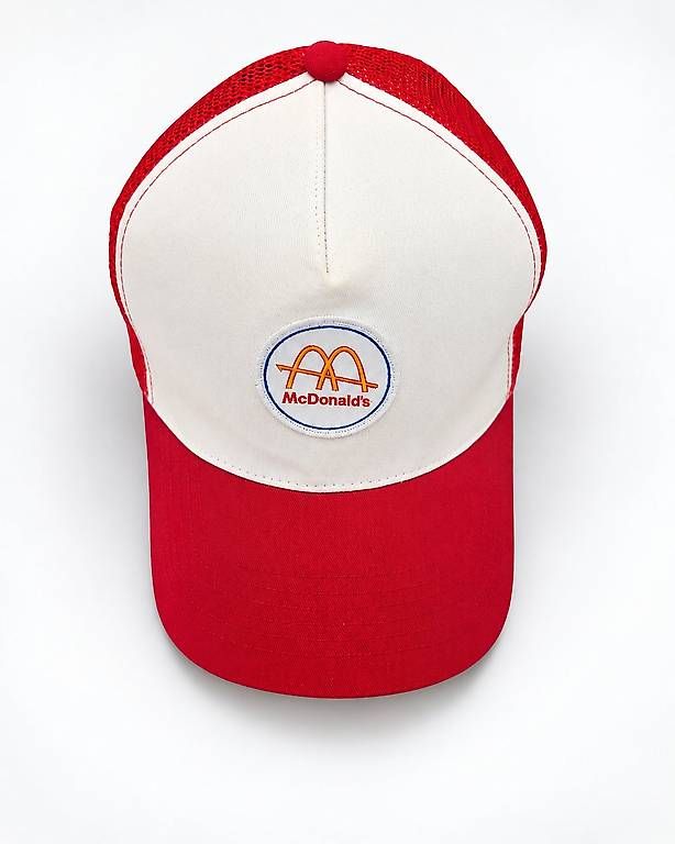 Copricapi, berretti & cappellini: McDonalds Cap Rot/Weiss – Usato da Eglisau venduto da JYUNG