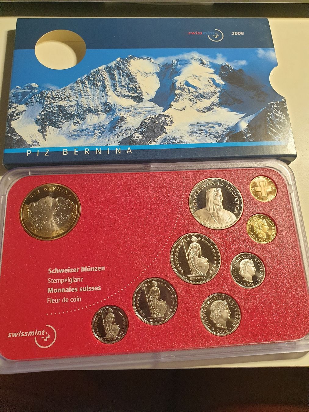 Tutti le monete: Münzsatz Bernina, 2006 – Nuovo (secondo la descrizione) da Würenlos venduto da calimero095 2