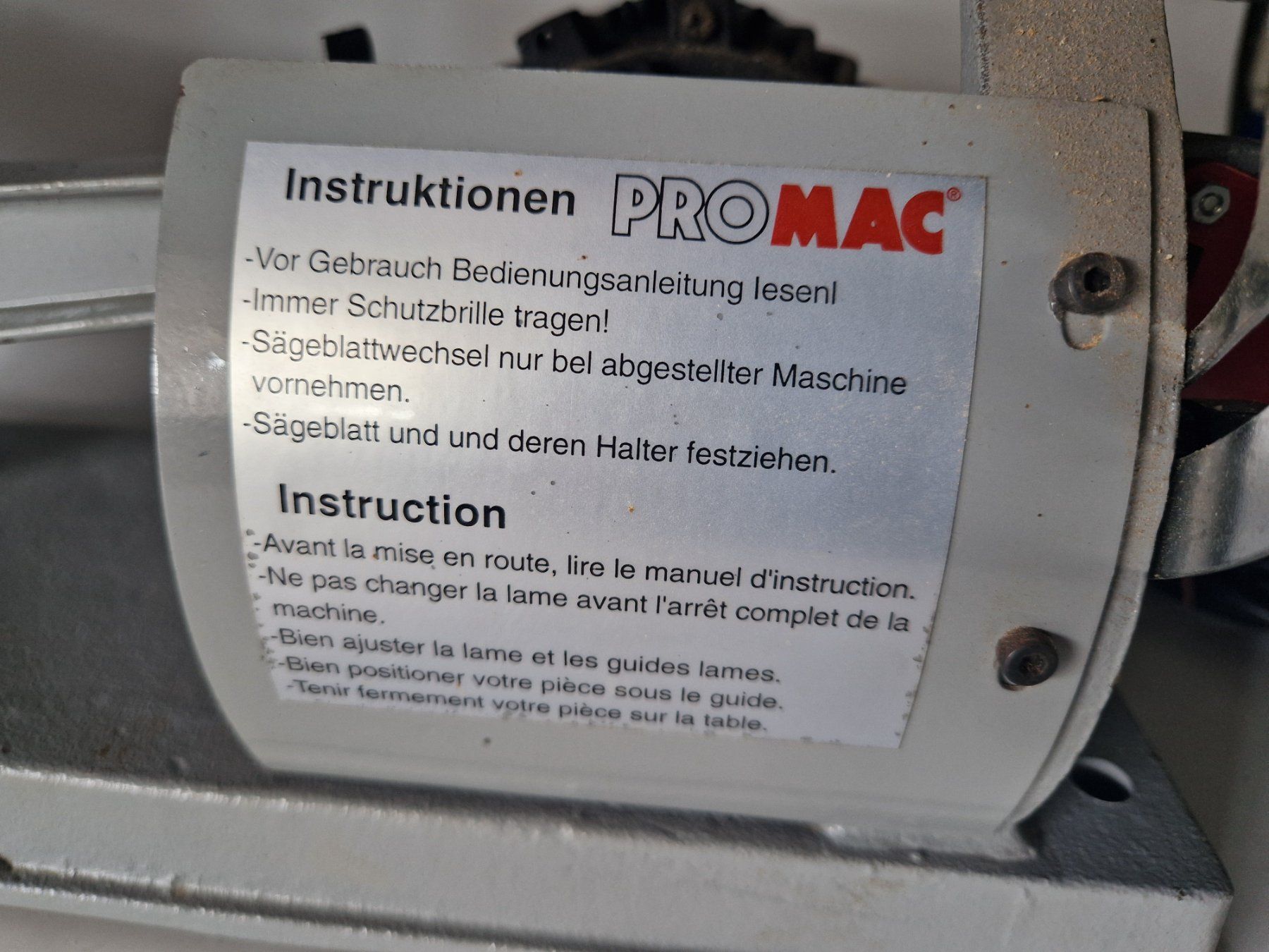 Promac Seghe: Dekupiersäge Pro Mac – Usato da Muhen venduto da Restwert_Muhen 3