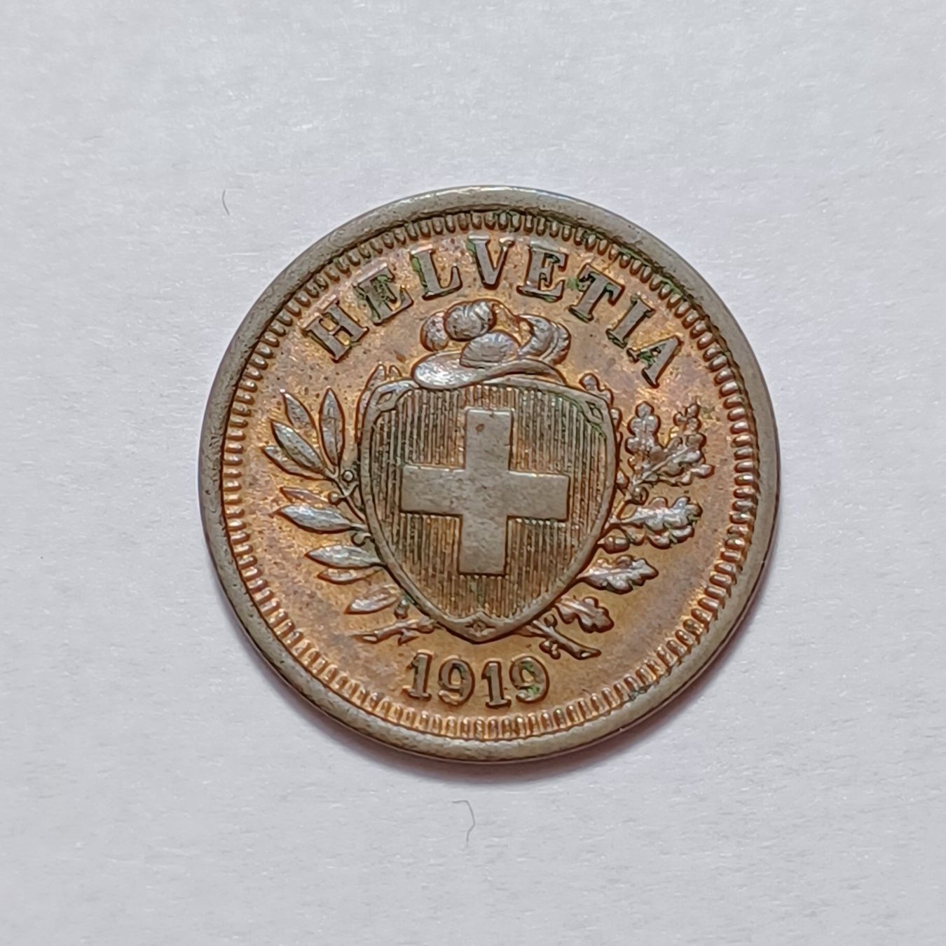 Tutti le monete: 1 Rappen 1919 unz-stgl – Nuovo (secondo la descrizione) da Pfäffikon ZH venduto da Schweizer_Muenzen
