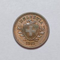 1 Rappen 1919 unz-stgl