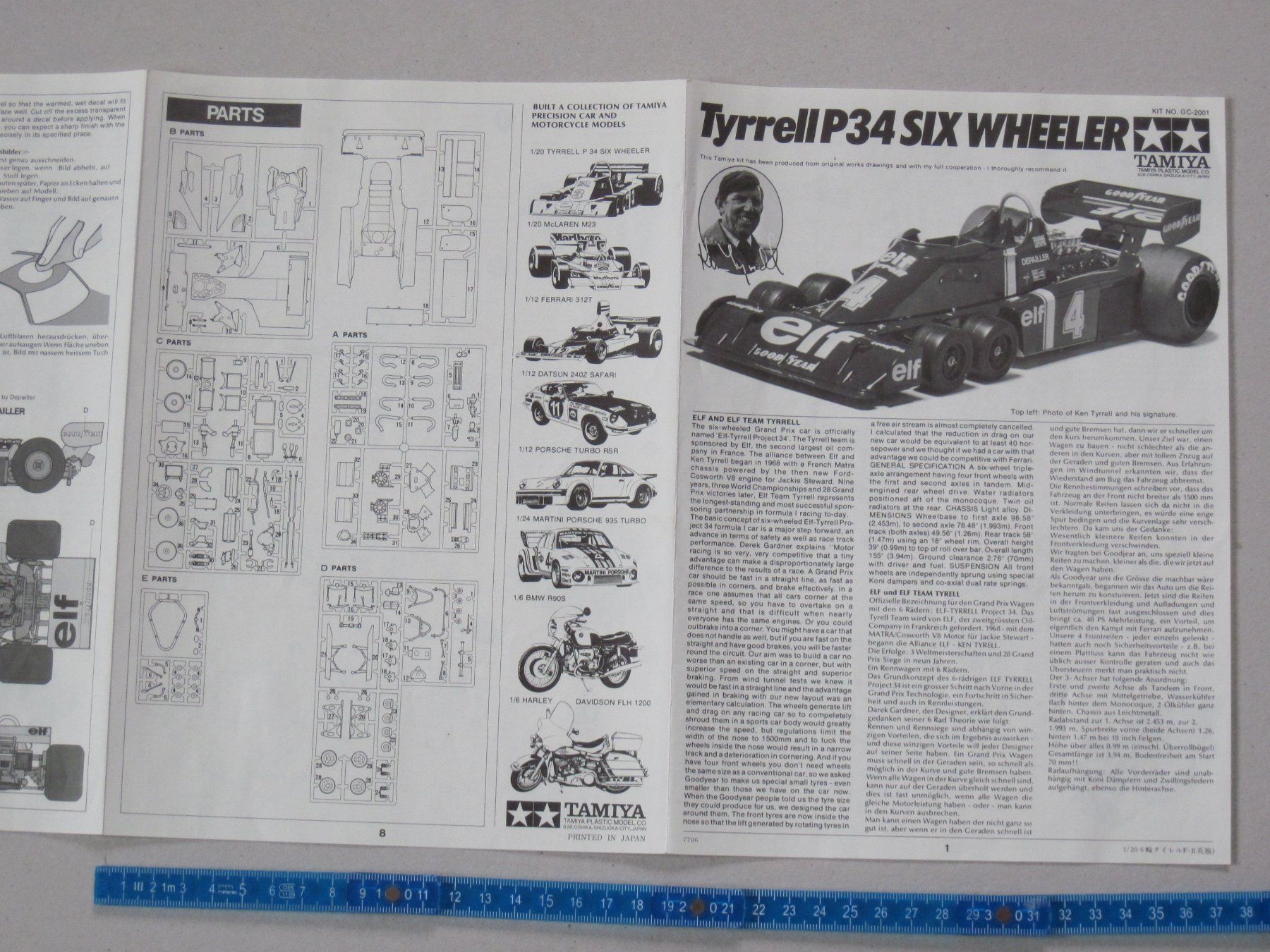 Modellautos: Tyrrell Ford Formel 1 Six Wheeler – Gebraucht aus Feuerthalen von mam_5l7b 2