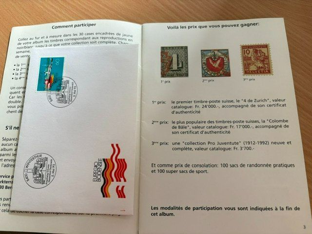 Alle Briefmarken: Collection de timbres Helvetia – Gebraucht aus Palézieux von MyriamEdward 1
