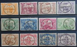 Portugal Kat. 96-107 gest. 1894 Kat. 250 Euro