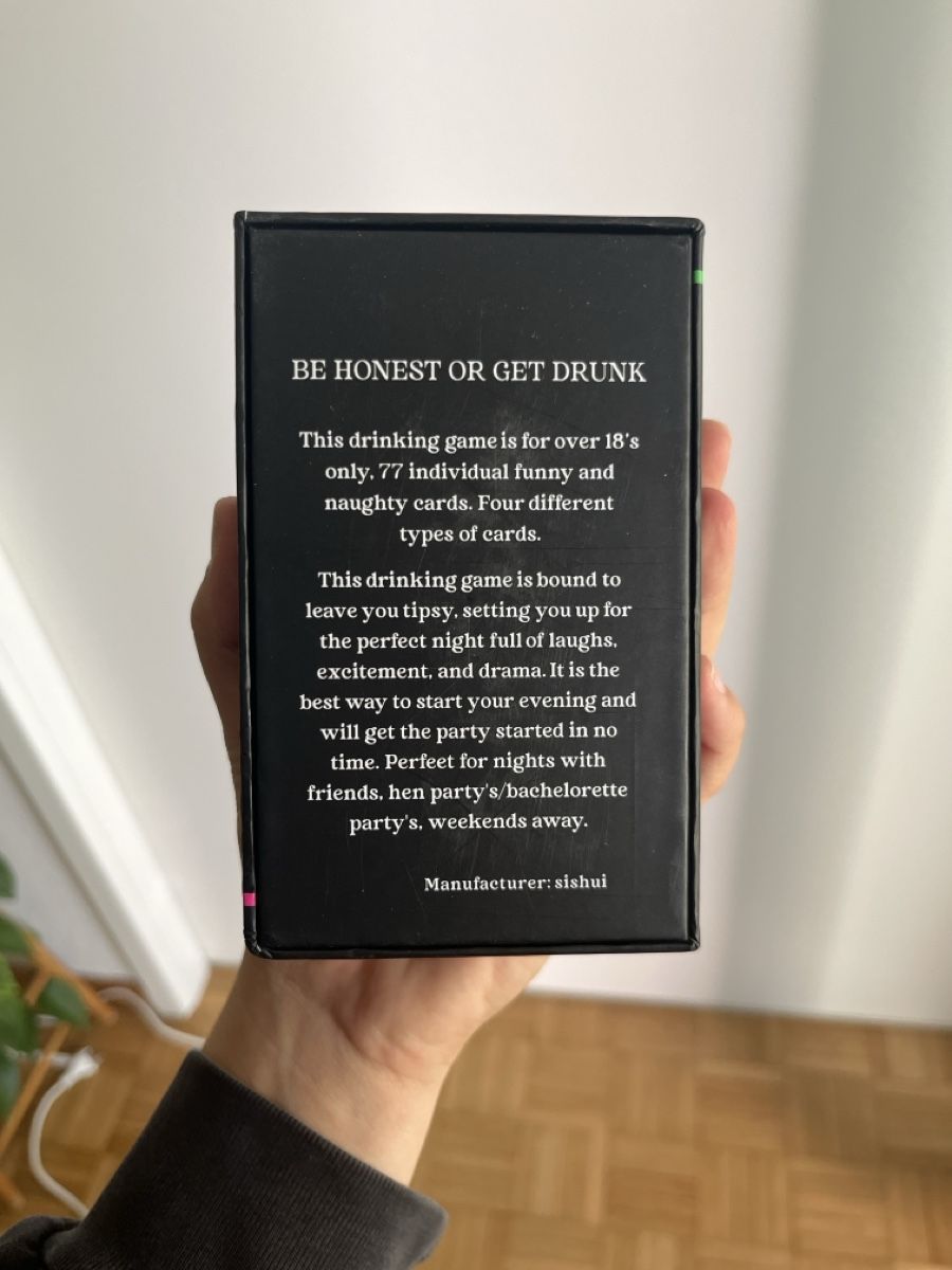 Giochi: Trinkspiel Be Honest Or Get Drunk  – Nuovo (secondo la descrizione) da Winterthur venduto da luuus 1
