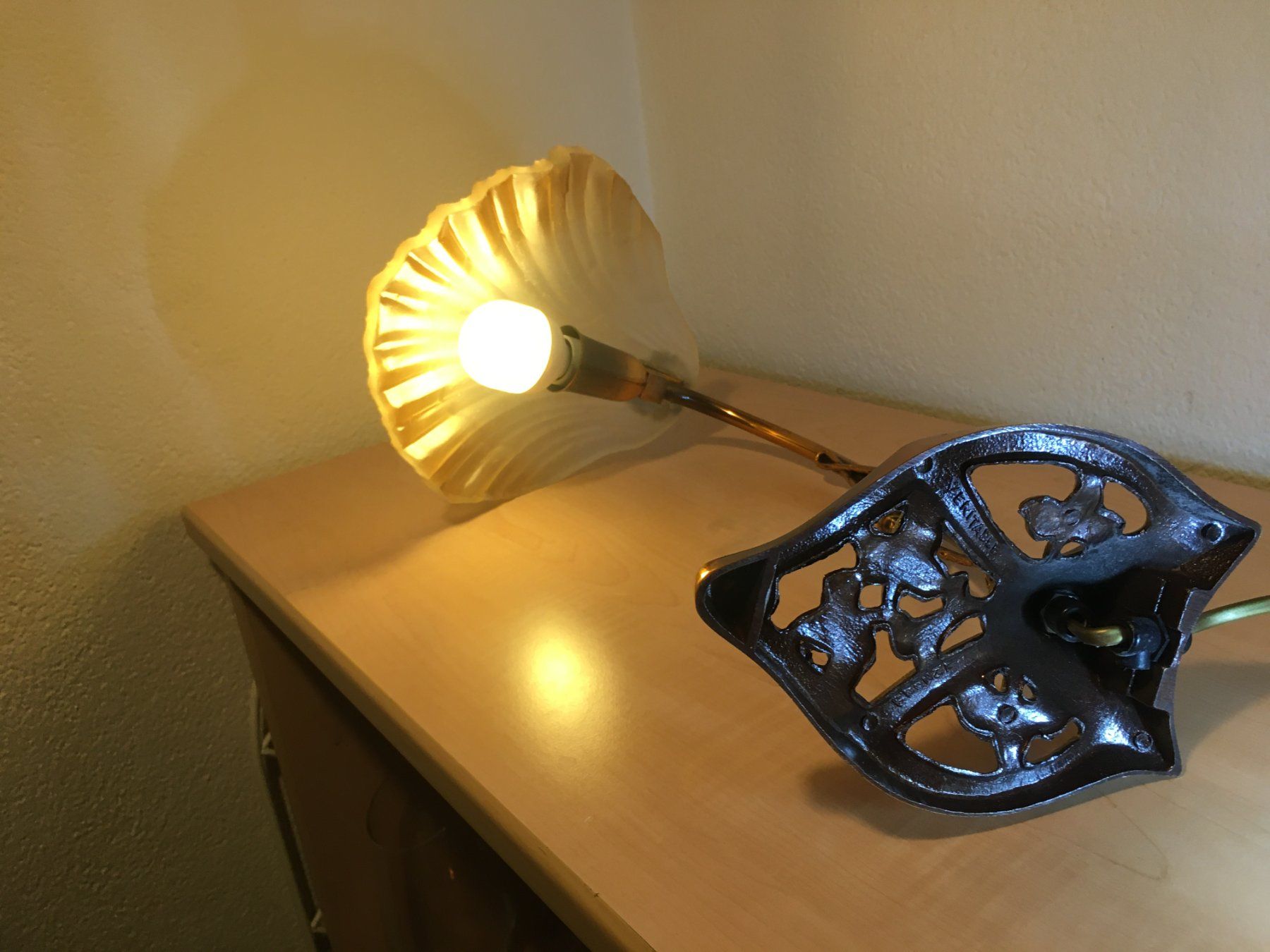 Lampen: Antike Tischlampe aus Bronze veritable – Gebraucht aus langenthal von Bazlago 7