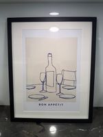 Auswanderungs-Sale bis 27.8.! Bilderrahmen schwarz 40x50cm