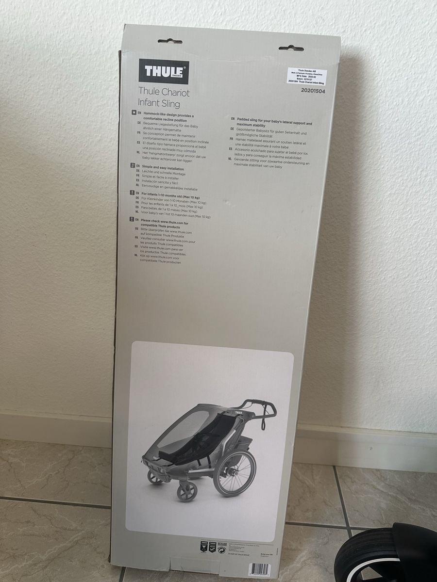 Thule Ersatzteile: Thule Chariot Infant Sling Neuwertig – Neu und originalverpackt aus Horw von STESASTE