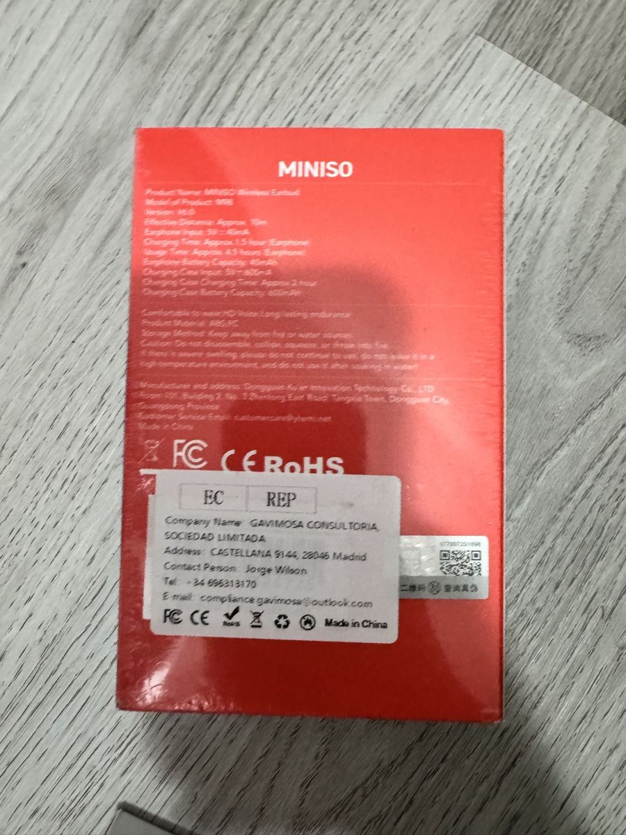 Kopfhörer: MINISO Wireless Earbud M98 neu – Neu und originalverpackt aus Flamatt von ard_9ctk 1