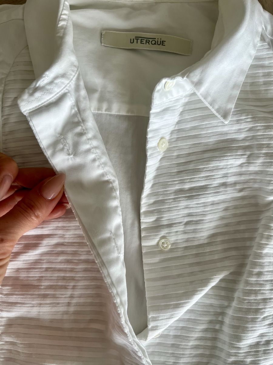 Blusen: Uterqüe Bluse, ärmellos, weiss, Gr. S/36 – Gebraucht aus Pfäffikon SZ von humming-bird 3