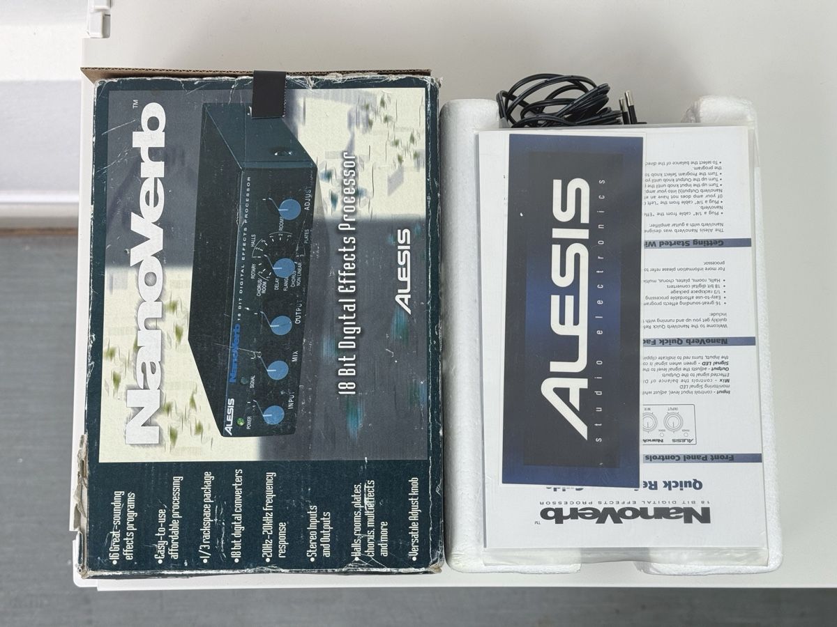 Alesis Musikinstrumente: Alesis Nanoverb – Gebraucht aus Basel von A-Z-B 2