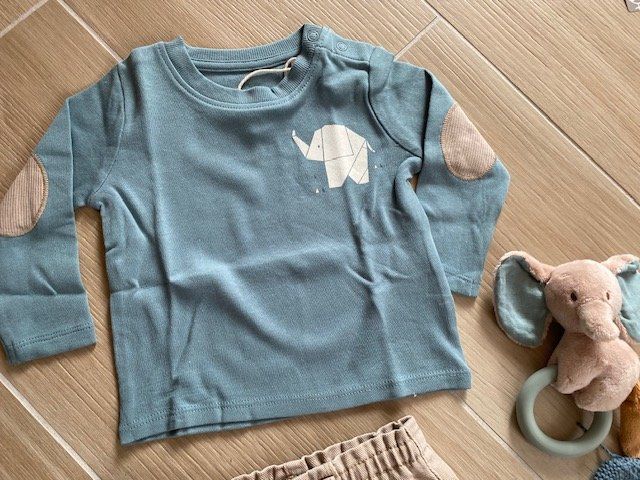 Lotti & Set di vestiti: neues Baby Set Gr. 62/68 "Elefäntli" – Nuovo (secondo la descrizione) da Staufen venduto da Nasli 2
