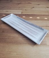 Weisse Holzschale im Shabby Chic Stil - Dekoschale Deko