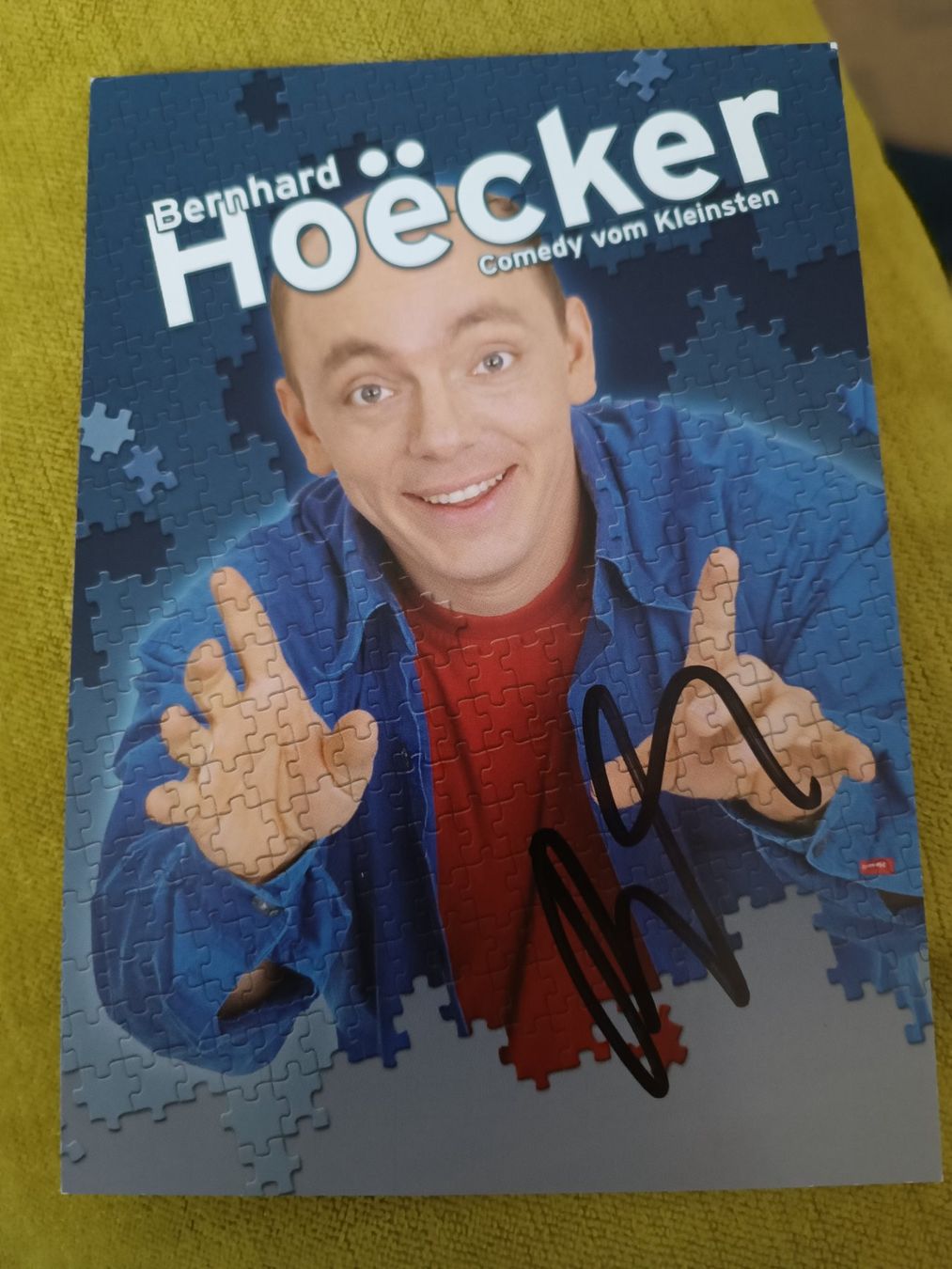 Autographes: Bernhard Hoëcker - handsigniert – D'occasion à Menziken par Autogramme