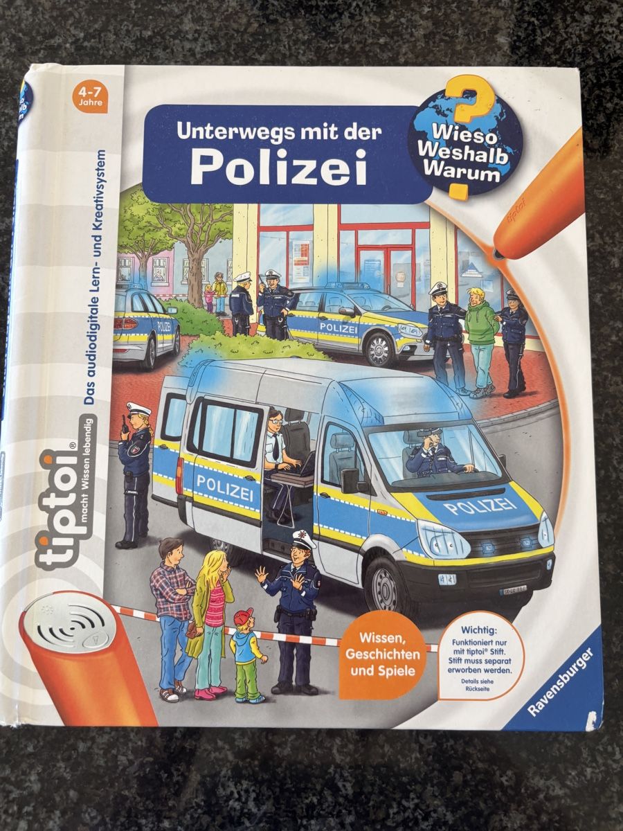 Libri: Tiptoi Buch unterwegs mit der Polizei – Usato da Grosswangen venduto da Sunnyday35
