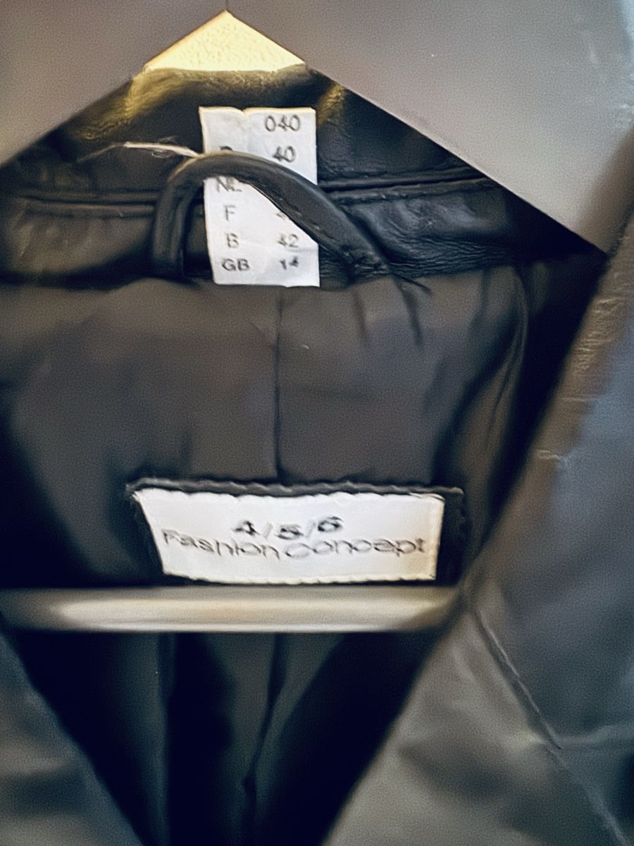 Vestes: Vintage, echter Lederblazer – D'occasion à Lachen SZ par artbyblondangel 3