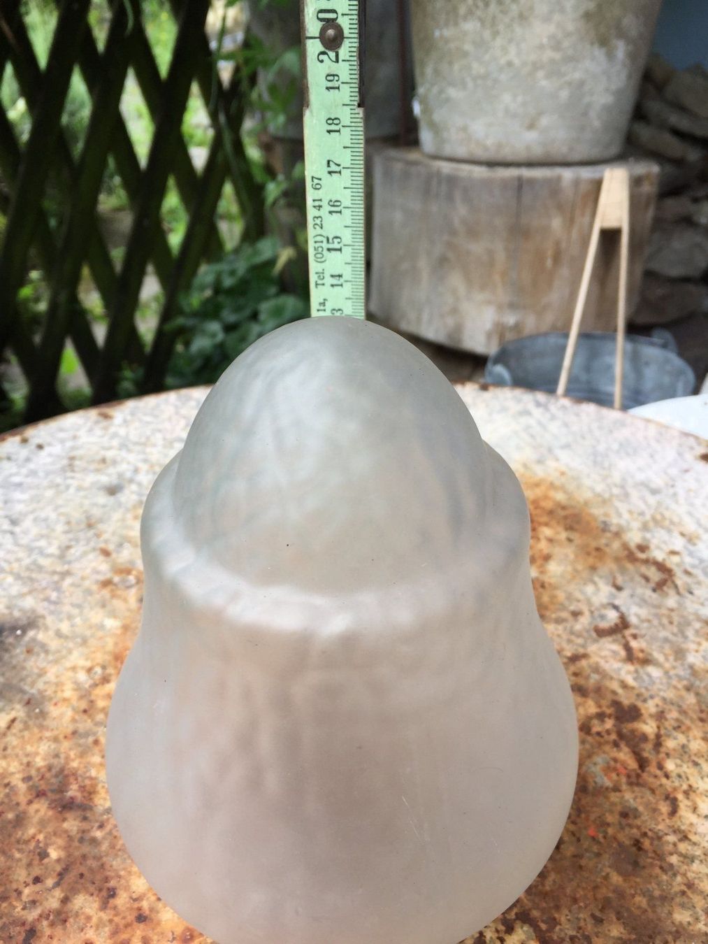 Lampenschirme: CLOCHE /  LAMPENGLAS – Gebraucht aus Forch von ESELSTEIN 6