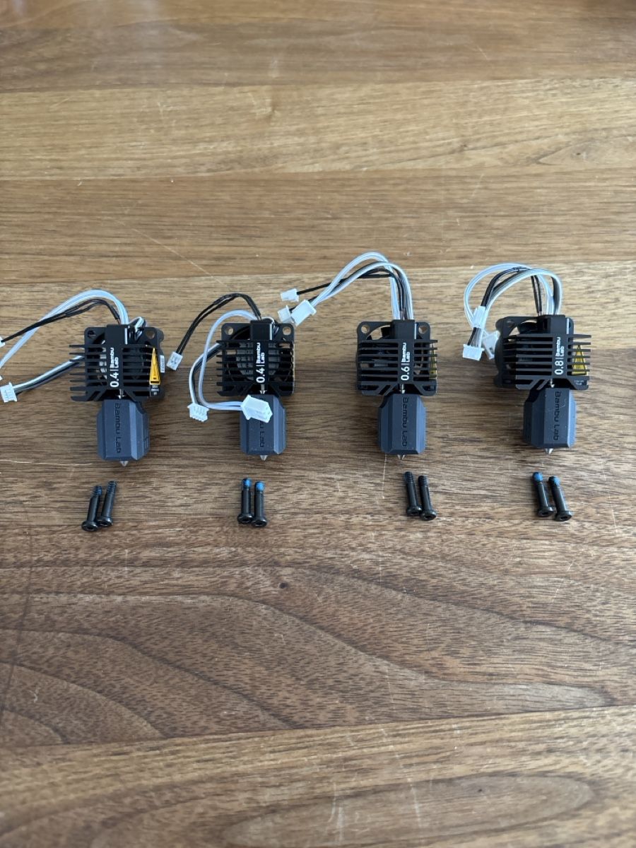 Bambu Lab Filamento: Druckerdüsenset hotend Bambu Lab X1C – Nuovo e nell'imballaggio originale da Dinhard venduto da gin_dt7b