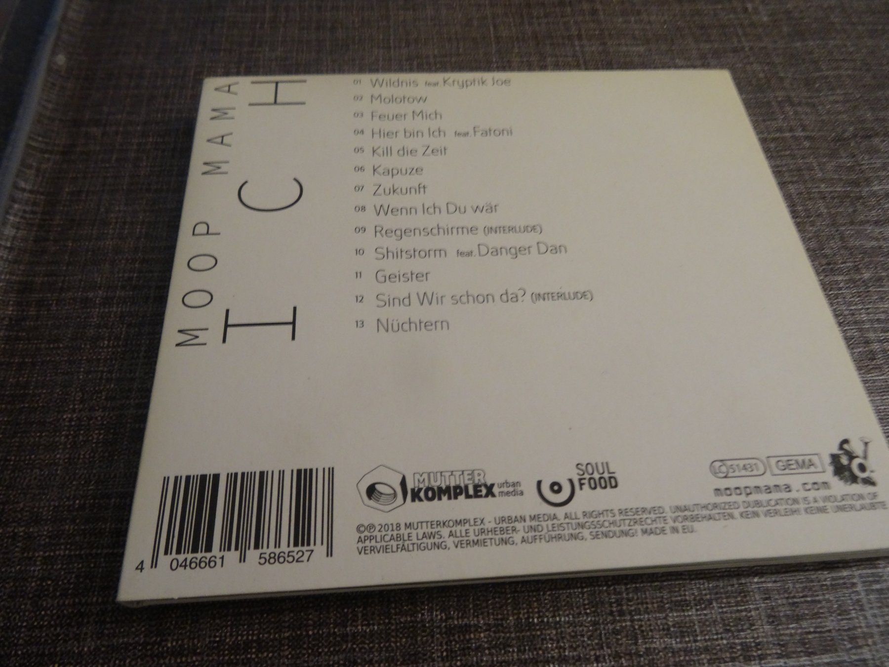 CD: Moop Mama - ICH - CD Album – Usato da Olten venduto da Disc-Ausverkauf 1