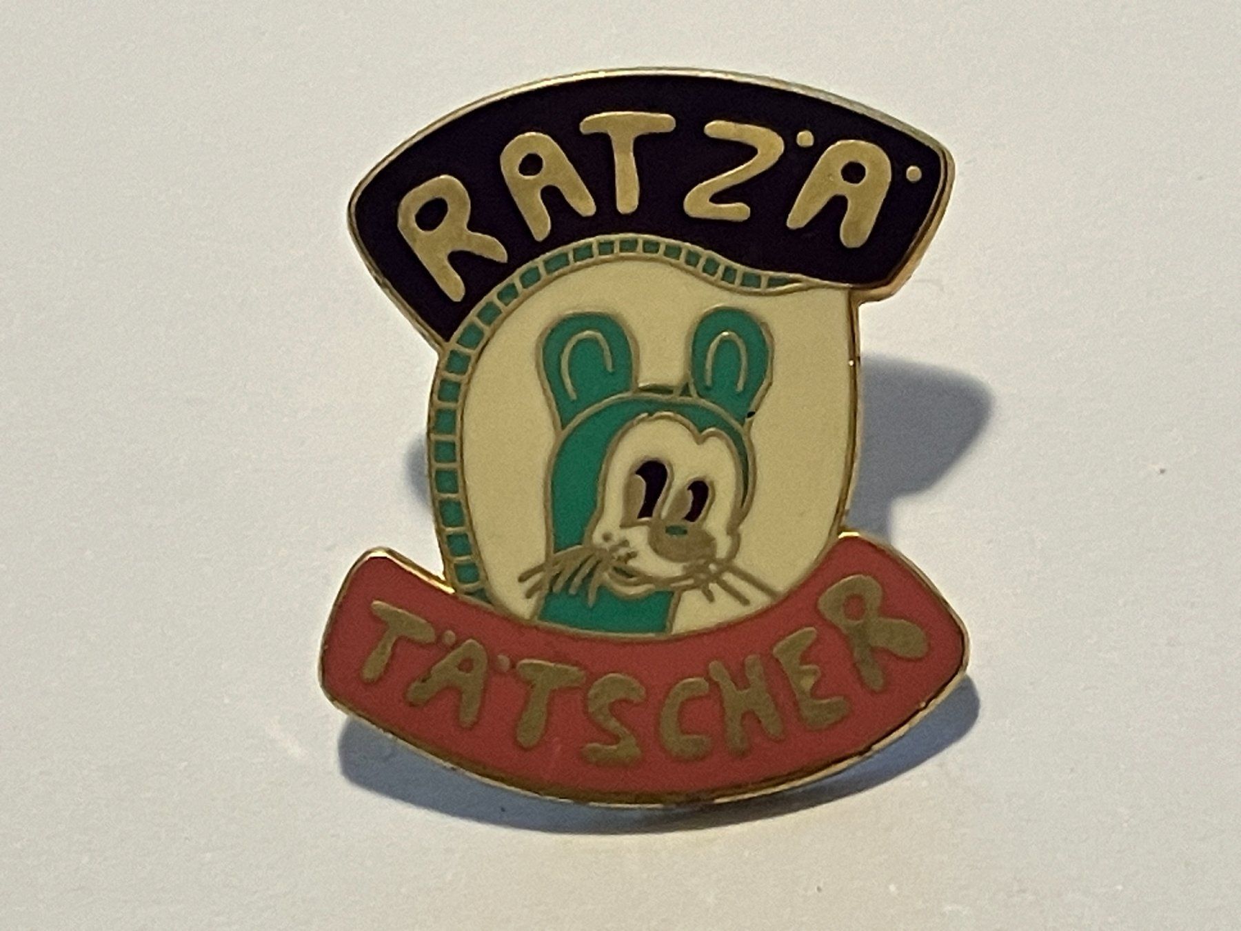Placchette & Badge: 1 Pin Ratzä Tätscher – Usato da Basel venduto da djwwpp
