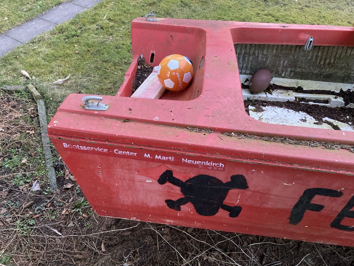 Casette per bambini: Boot Schiff Kinderspielplatz Garten deko – Difettoso da Boll venduto da Jopp1 4