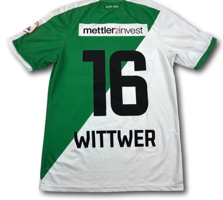 FCSG Matchworn Heimtrikot 16/17 #Wittwer in Grösse M