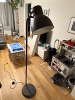 Schwarze Stehlampe, perfekt für gemütliche Herbstabende 💡