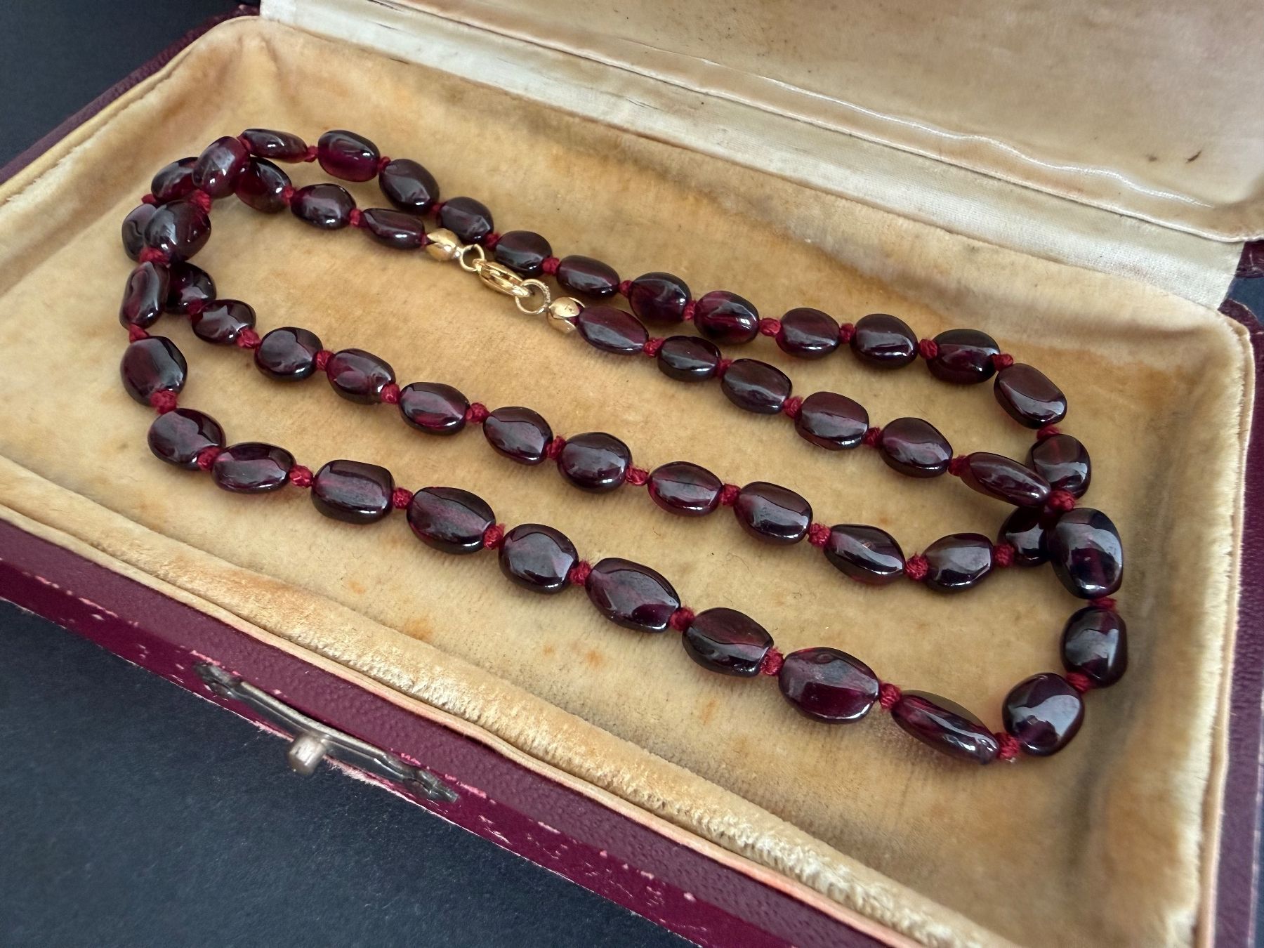 Ketten: Vintage Granat Kette – Gebraucht aus Spiegel b. Bern von Rogger72 3